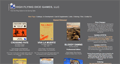 Desktop Screenshot of hfdgames.com